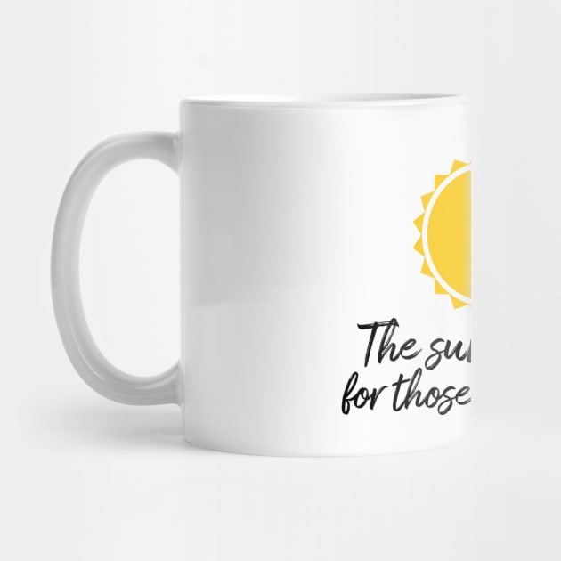 The sun shines for those who see it motivation quote by star trek fanart and more